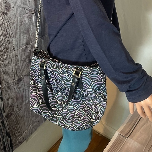 Near MINT Kate Spade ♠️ Taylor Party Bubbles Small Satchel and crossbody EUC - Picture 1 of 6